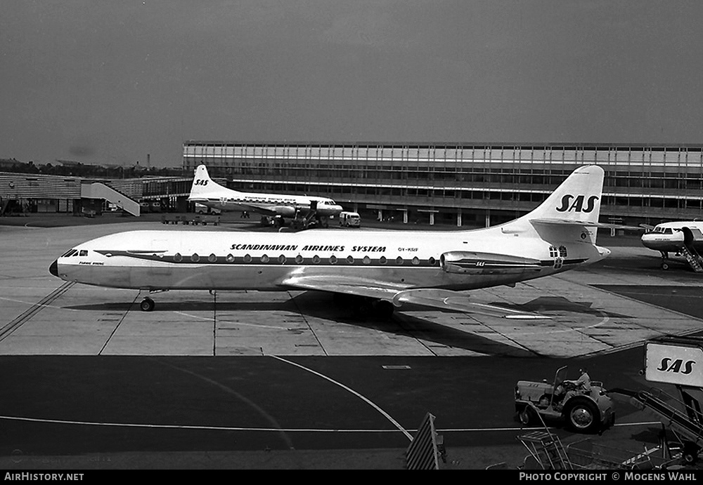 Aircraft Photo of OY-KRC | Sud SE-210 Caravelle III | Scandinavian Airlines System - SAS | AirHistory.net #608083