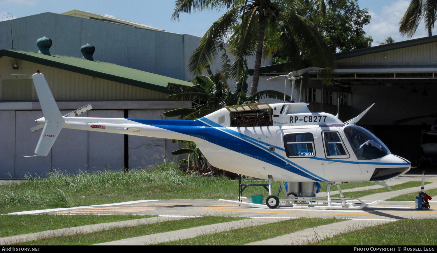 Aircraft Photo of RP-C8277 | Bell 206B-3 JetRanger III | AirHistory.net #608087