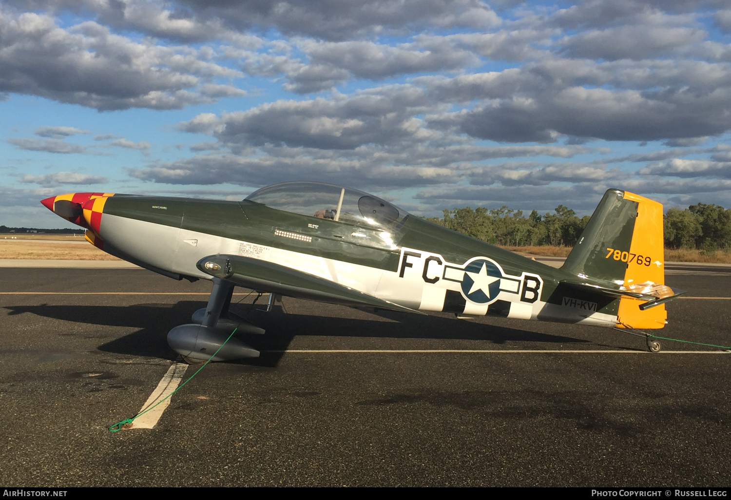 Aircraft Photo of VH-KVI / 780769 | Van's RV-8 | USA - Air Force | AirHistory.net #608095