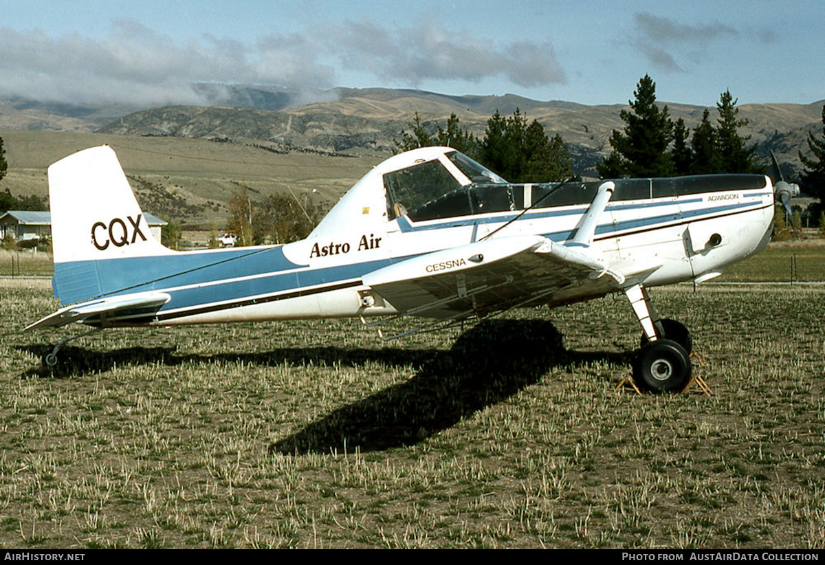 Aircraft Photo of ZK-CQX / CQX | Cessna A188 AgWagon 300 | Astro Air | AirHistory.net #608100
