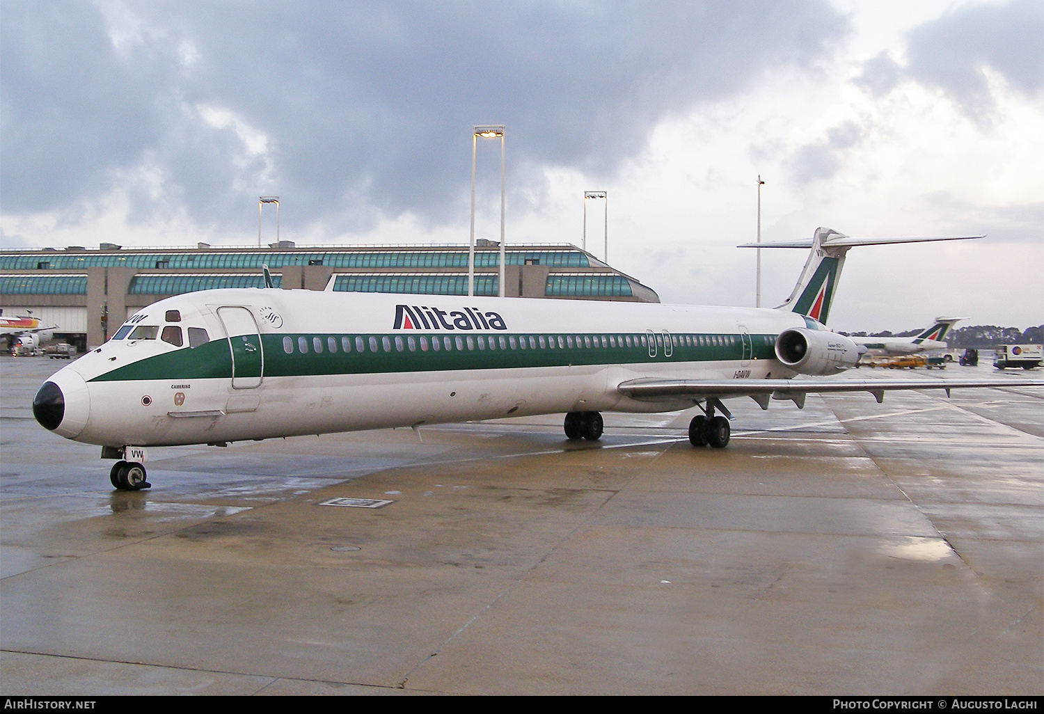 Aircraft Photo of I-DAVW | McDonnell Douglas MD-82 (DC-9-82) | Alitalia | AirHistory.net #608111