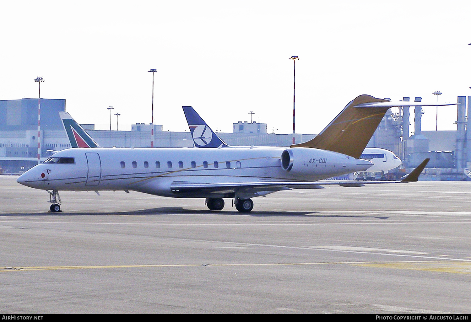 Aircraft Photo of 4X-COI | Bombardier Global 5000 (BD-700-1A11) | AirHistory.net #608112