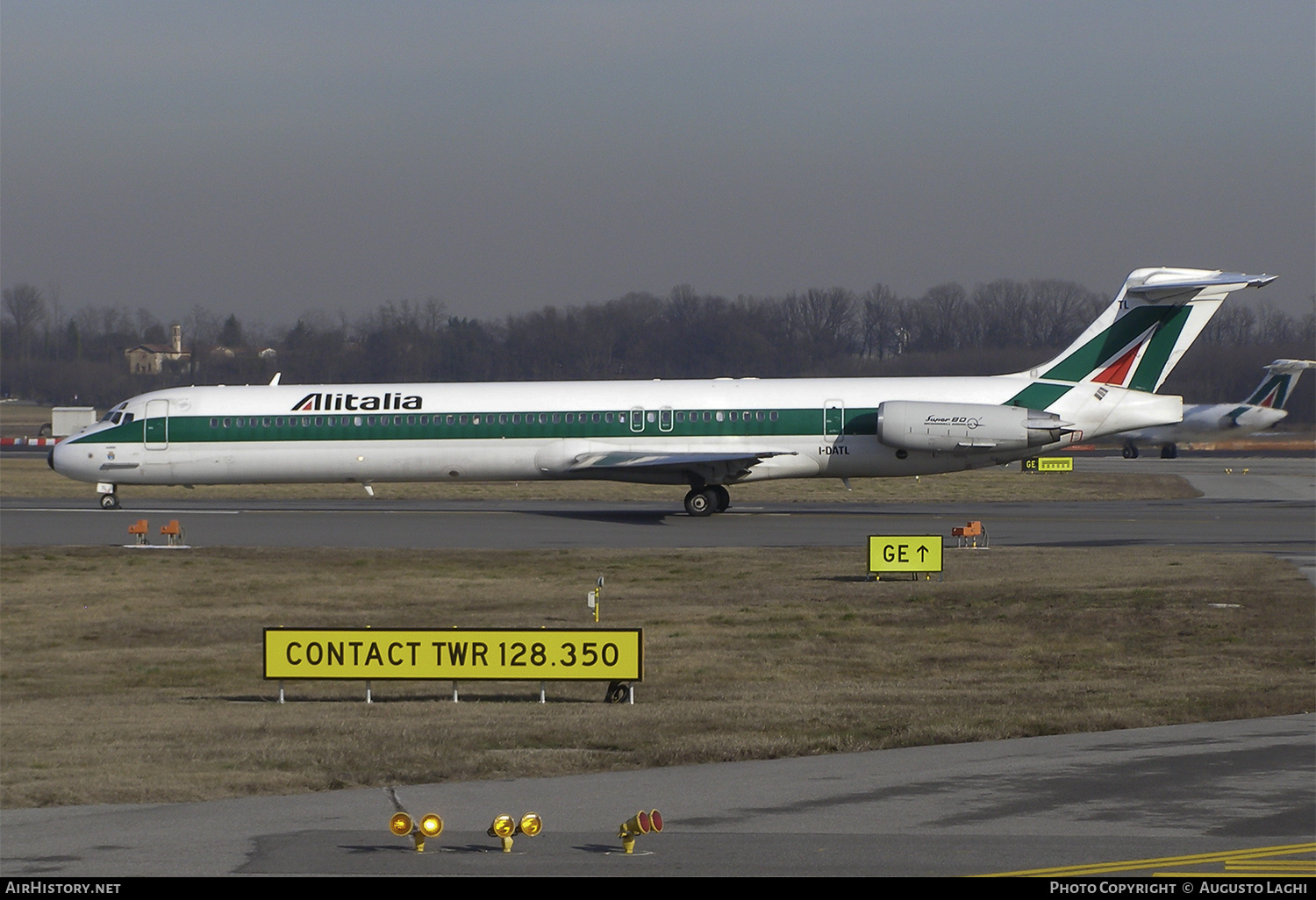 Aircraft Photo of I-DATL | McDonnell Douglas MD-82 (DC-9-82) | Alitalia | AirHistory.net #608114