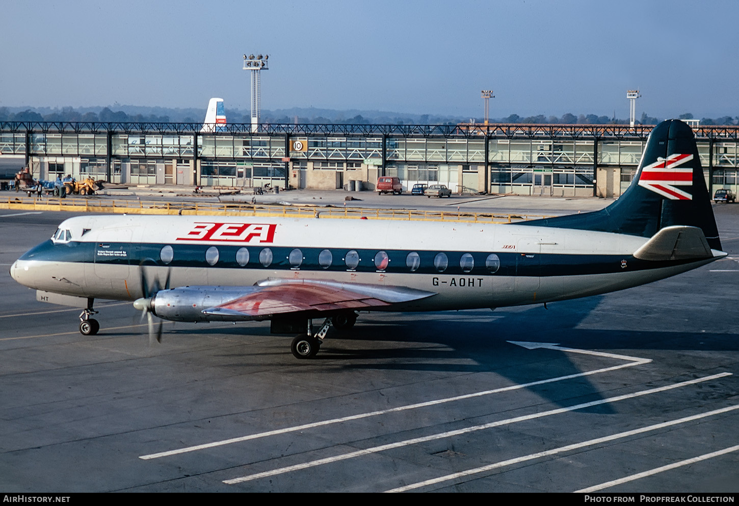 Aircraft Photo of G-AOHT | Vickers 802 Viscount | BEA - British European Airways | AirHistory.net #608119