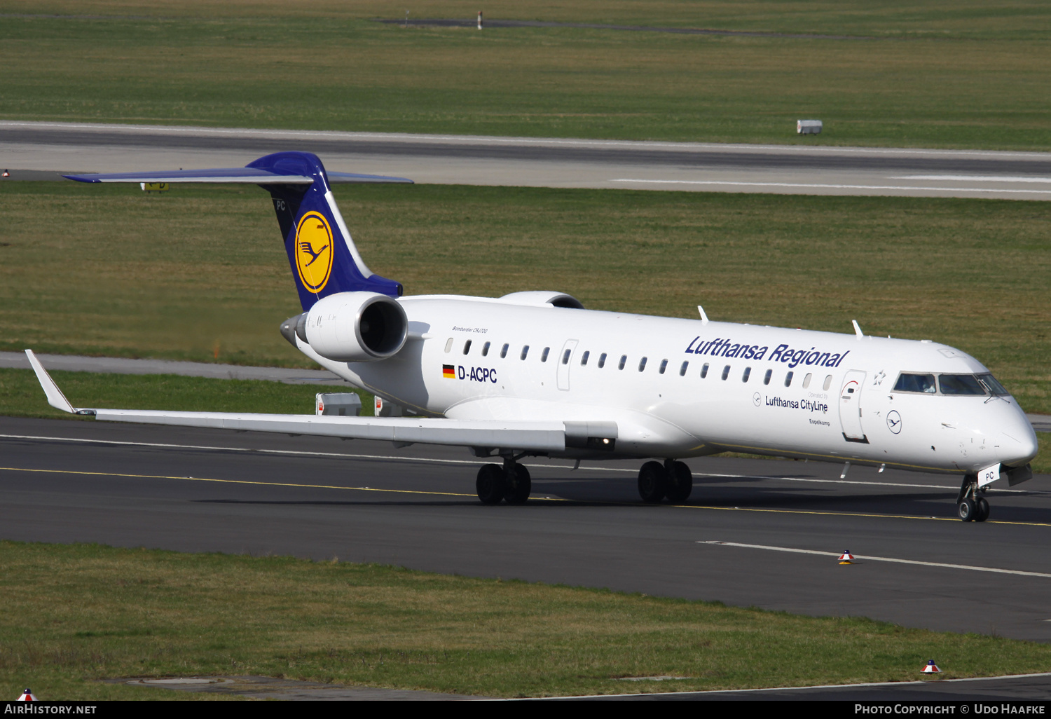 Aircraft Photo of D-ACPC | Bombardier CRJ-701ER (CL-600-2C10) | Lufthansa Regional | AirHistory.net #608126