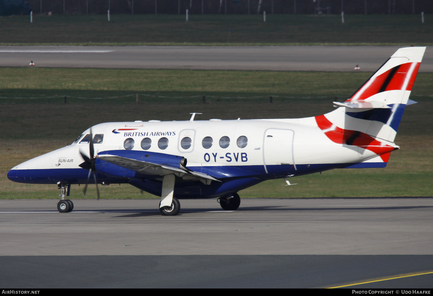 Aircraft Photo of OY-SVB | British Aerospace BAe-3217 Jetstream Super 31 | British Airways | AirHistory.net #608130