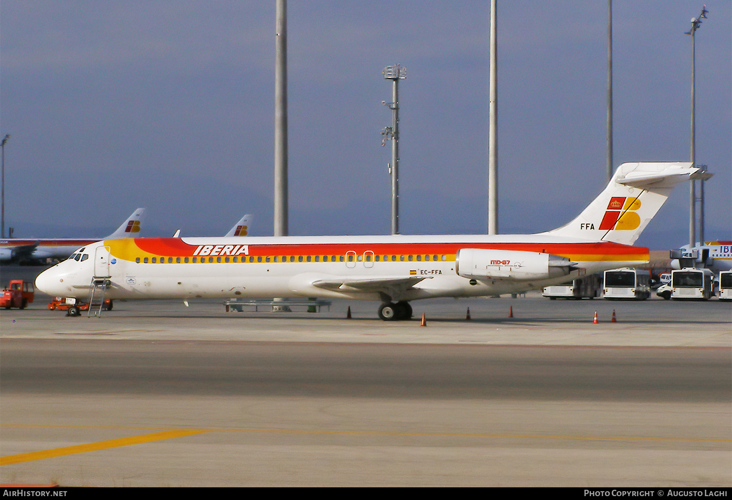 Aircraft Photo of EC-FFA | McDonnell Douglas MD-87 (DC-9-87) | Iberia | AirHistory.net #608134