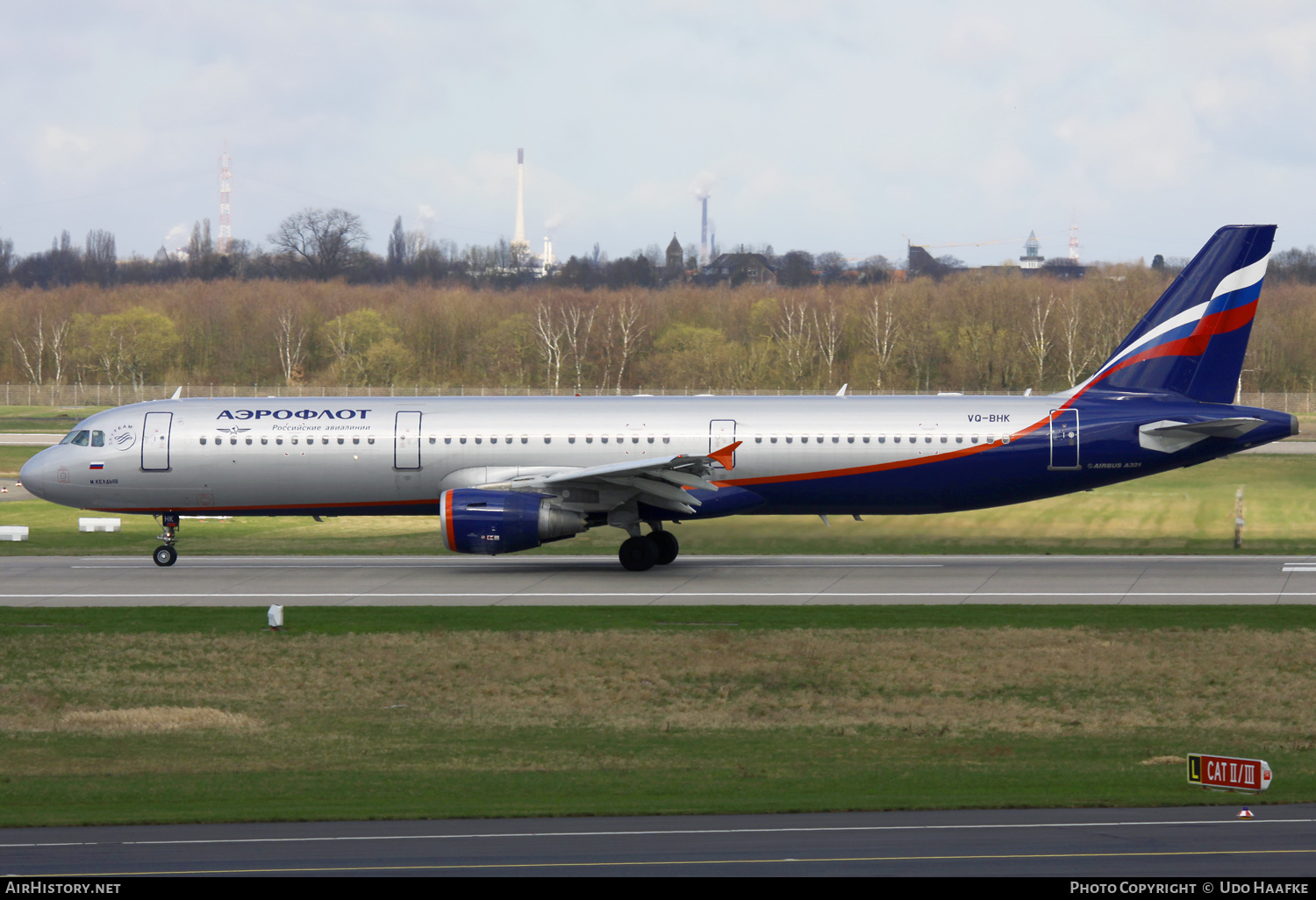 Aircraft Photo of VQ-BHK | Airbus A321-211 | Aeroflot - Russian Airlines | AirHistory.net #608135