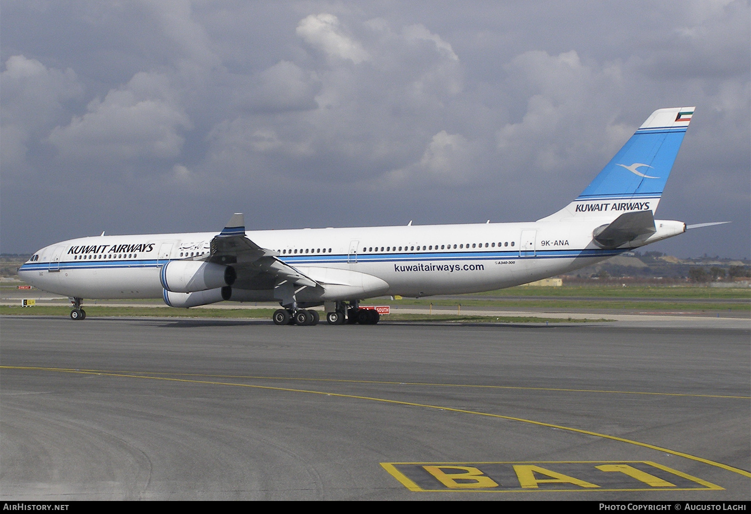 Aircraft Photo of 9K-ANA | Airbus A340-313 | Kuwait Airways | AirHistory.net #608142