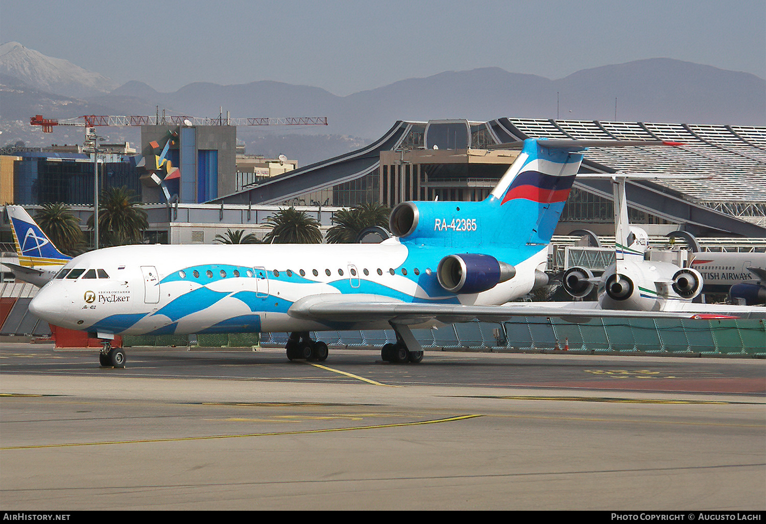 Aircraft Photo of RA-42365 | Yakovlev Yak-42D | RusJet | AirHistory.net #608150