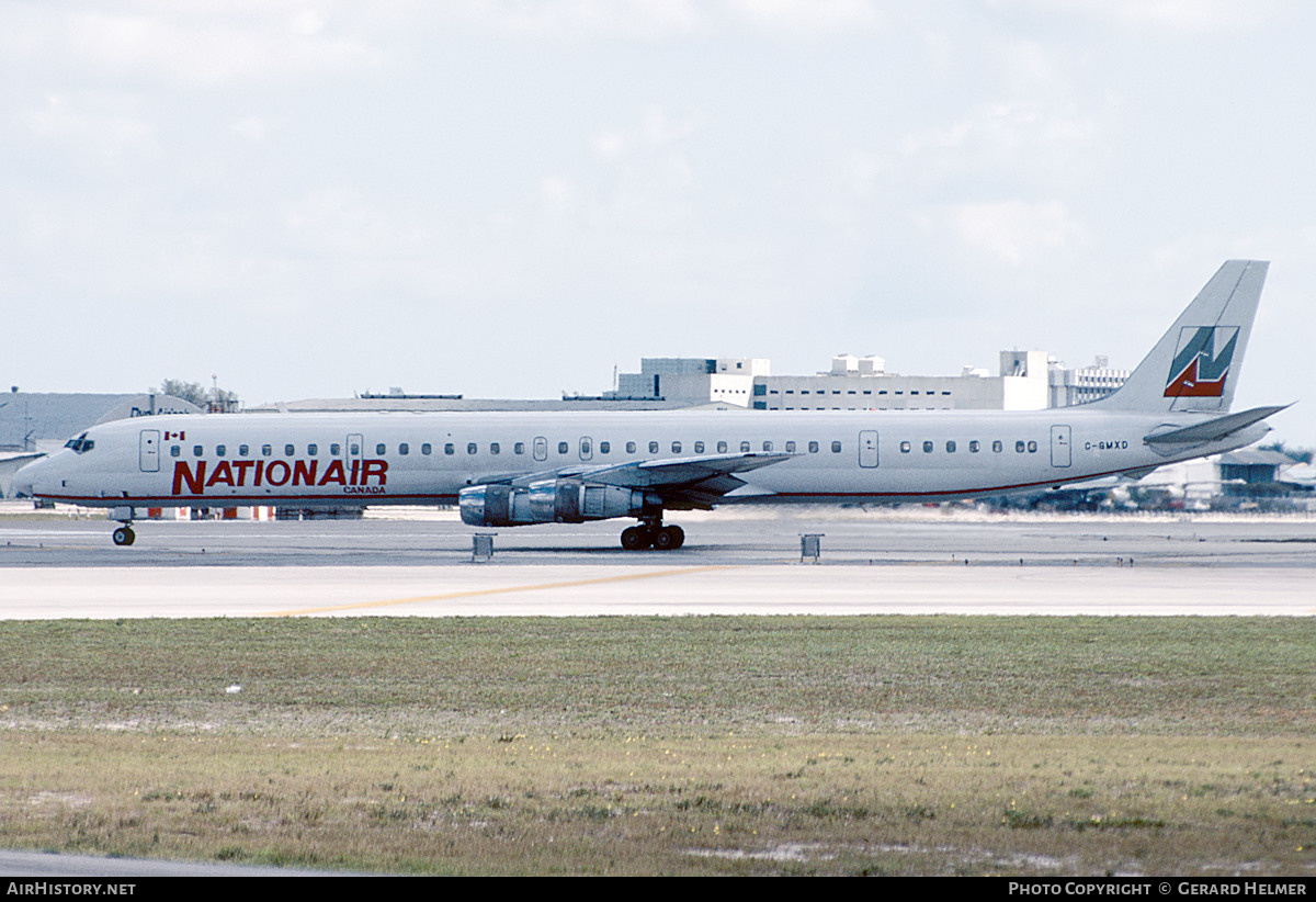Aircraft Photo of C-GMXD | McDonnell Douglas DC-8-61 | Nationair | AirHistory.net #608156
