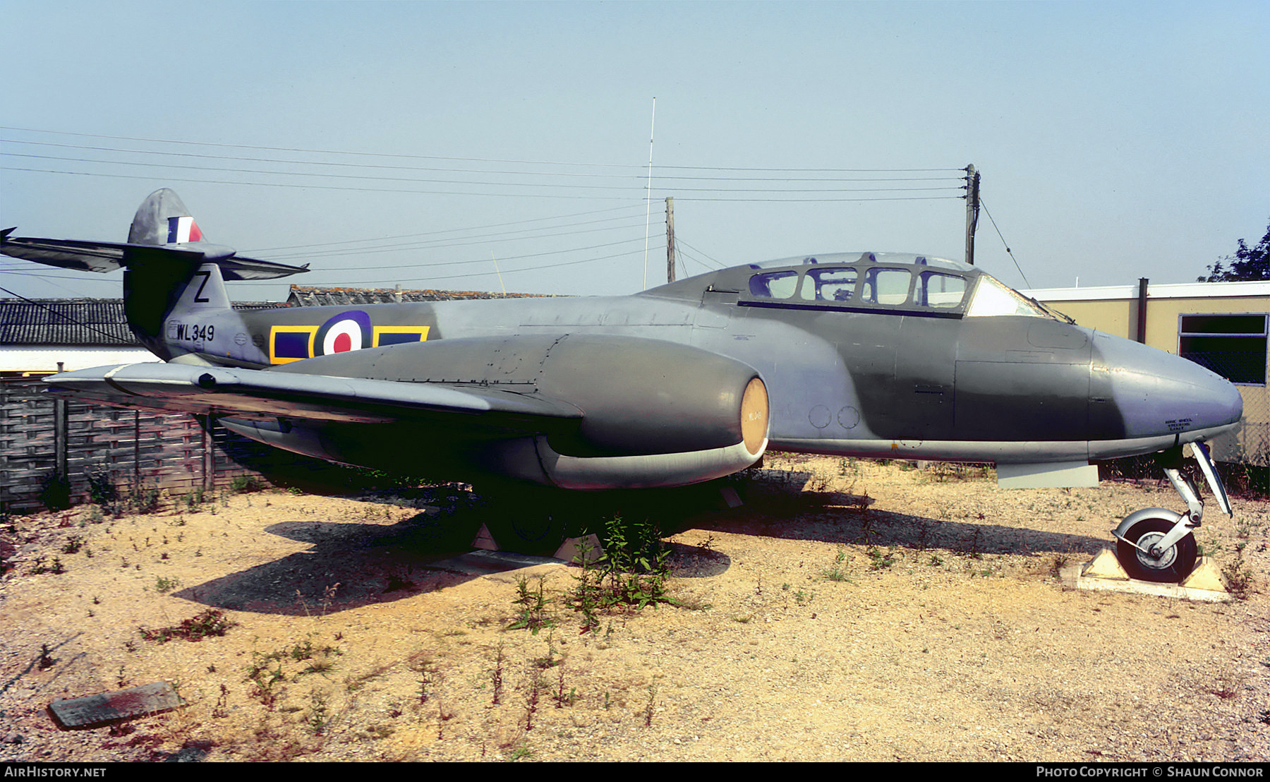 Aircraft Photo of WL349 | Gloster Meteor T7 | UK - Air Force | AirHistory.net #608164