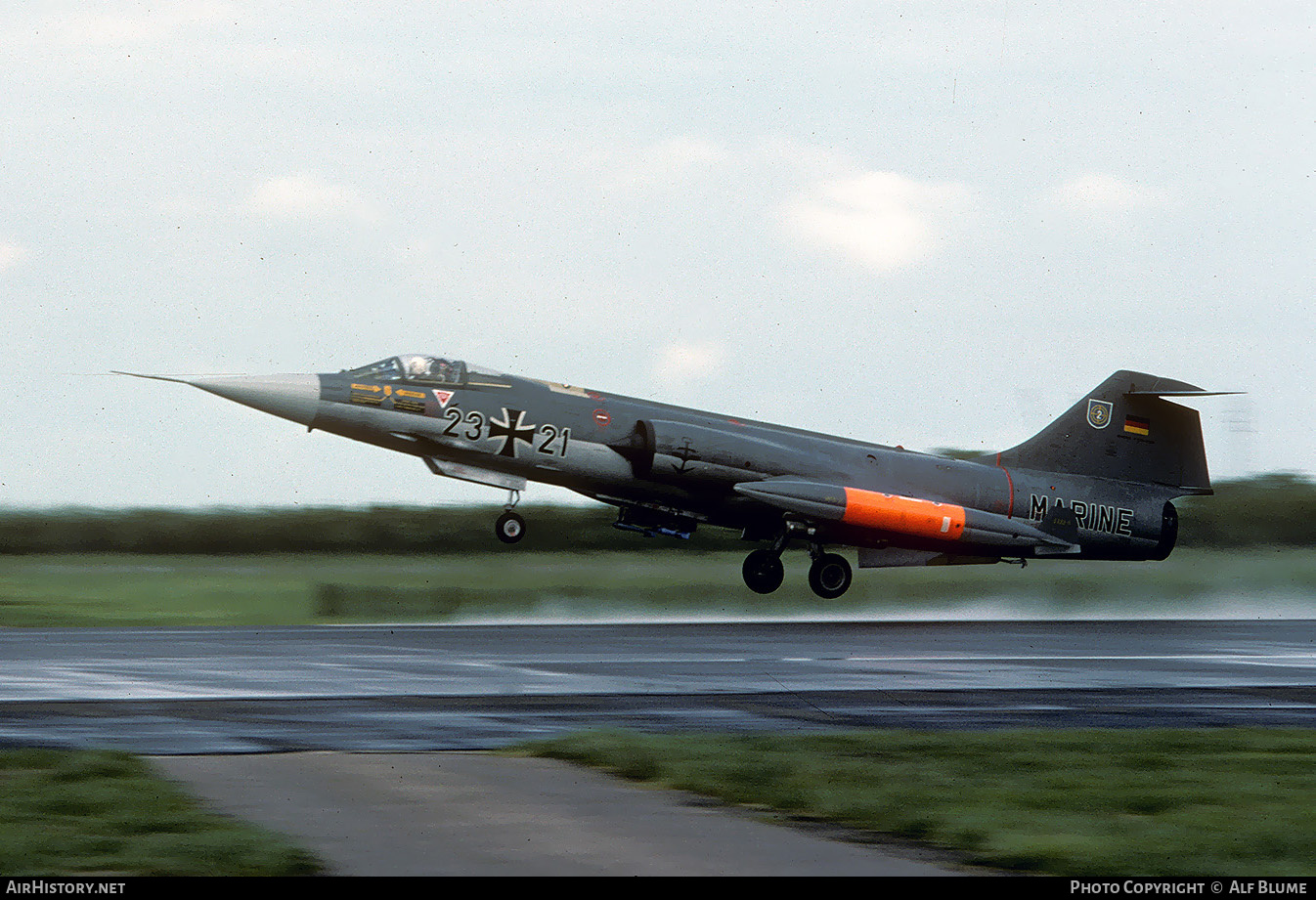 Aircraft Photo of 2321 | Lockheed F-104G Starfighter | Germany - Navy | AirHistory.net #608168