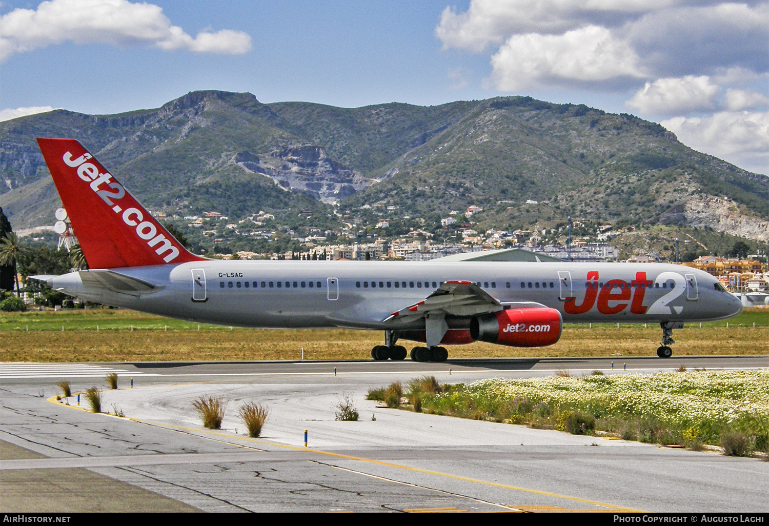 Aircraft Photo of G-LSAG | Boeing 757-21B | Jet2 | AirHistory.net #608173