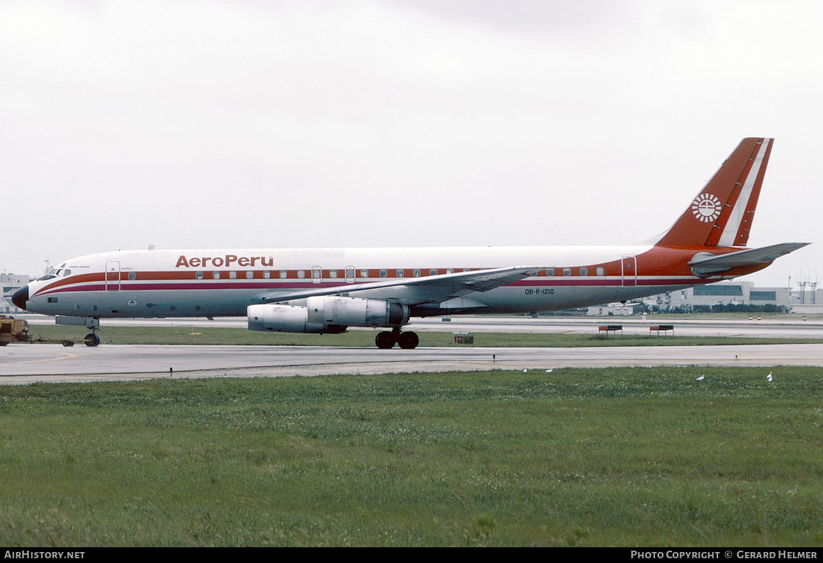 Aircraft Photo of OB-R-1210 | McDonnell Douglas DC-8-62H | AeroPeru | AirHistory.net #608174