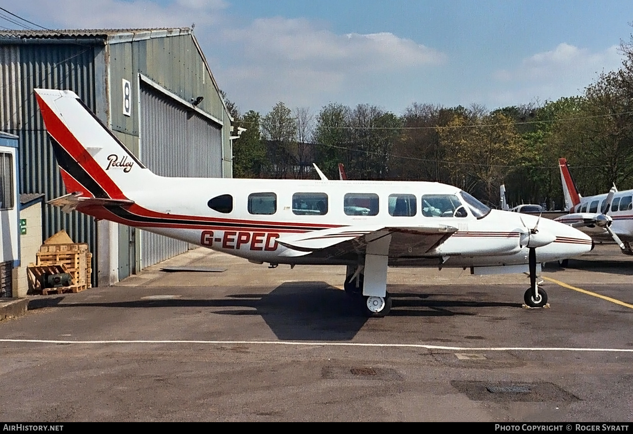 Aircraft Photo of G-EPED | Piper PA-31-350 Chieftain | Pedley Furniture | AirHistory.net #608179