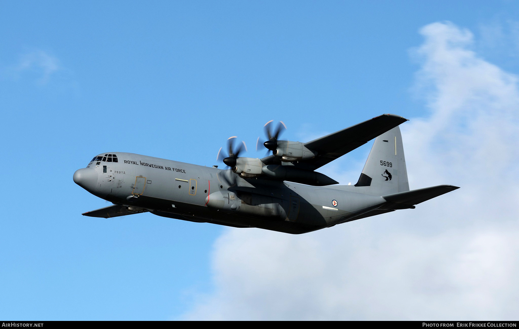 Aircraft Photo of 5699 | Lockheed Martin C-130J-30 Hercules | Norway - Air Force | AirHistory.net #608185