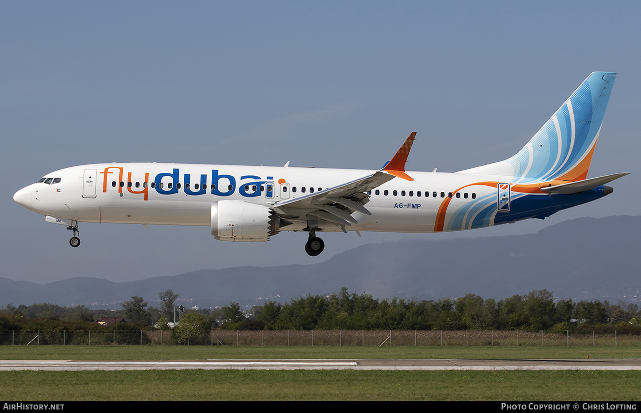 Aircraft Photo of A6-FMP | Boeing 737-8 Max 8 | Flydubai | AirHistory.net #608198