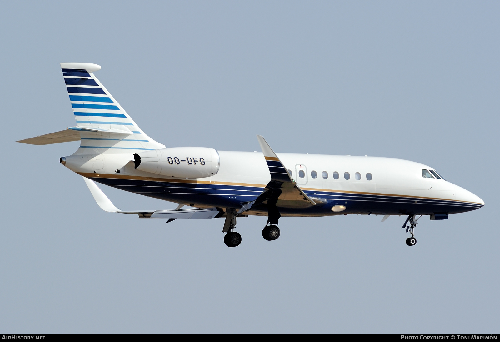 Aircraft Photo of OO-DFG | Dassault Falcon 2000LX | AirHistory.net #608210