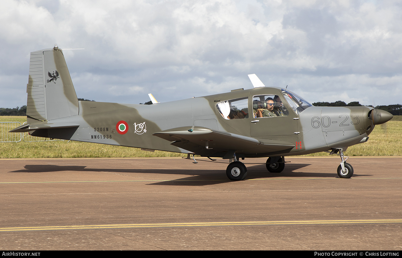 Aircraft Photo of MM61936 | SIAI-Marchetti S-208M | Italy - Air Force | AirHistory.net #608215