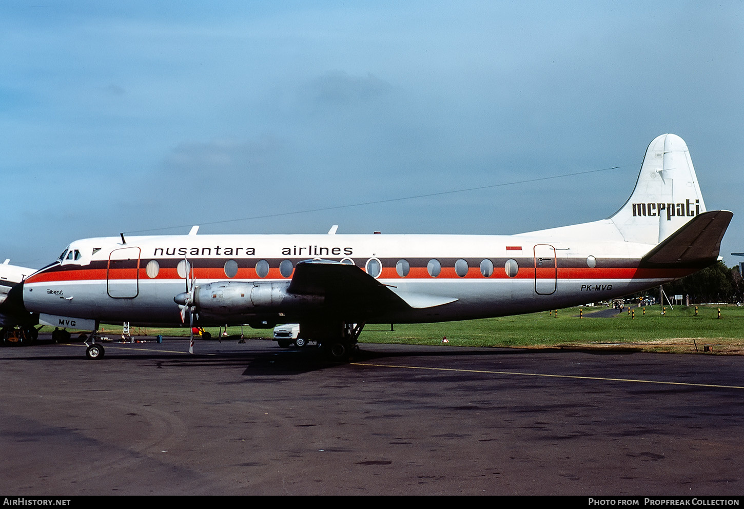 Aircraft Photo of PK-MVG | Vickers 828 Viscount | Merpati Nusantara Airlines | AirHistory.net #608249
