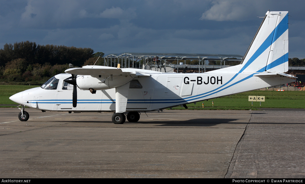 Aircraft Photo of G-BJOH | Pilatus Britten-Norman BN-2T Islander | AirHistory.net #608278