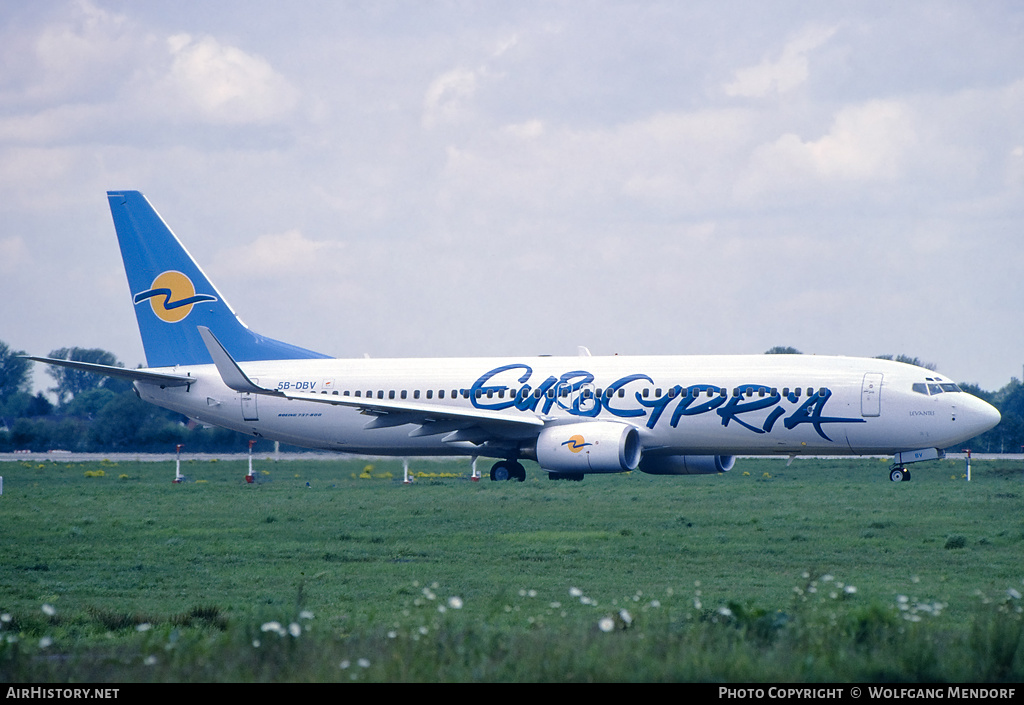 Aircraft Photo of 5B-DBV | Boeing 737-8Q8 | Eurocypria Airlines | AirHistory.net #608282