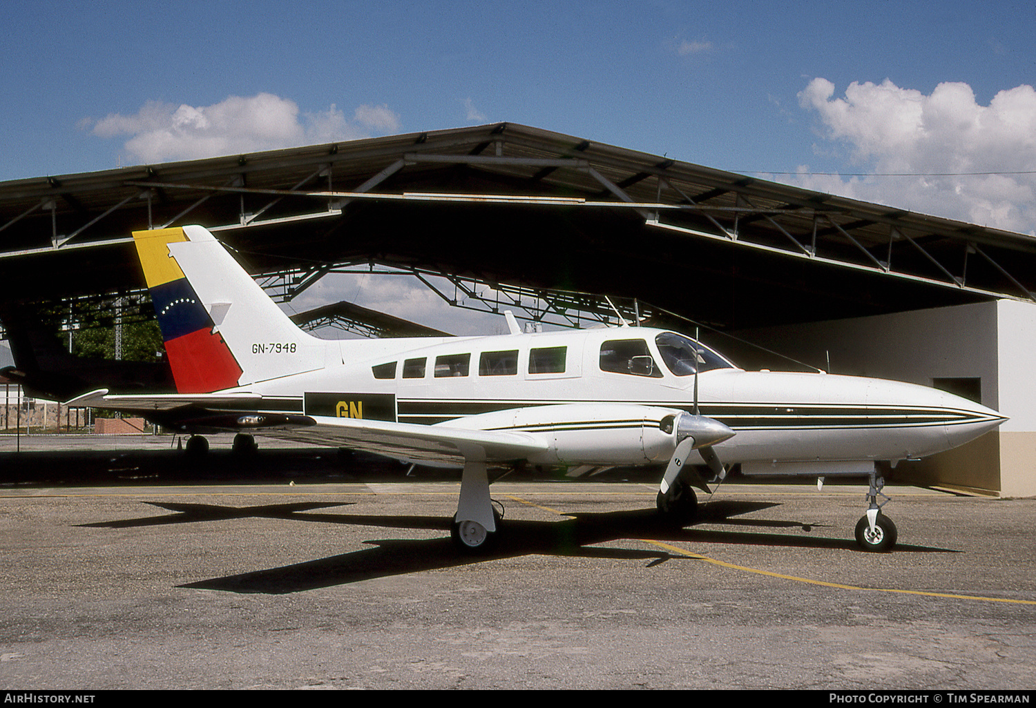 Aircraft Photo of GN-7948 | Cessna 402C | Venezuela - Guardia Nacional | AirHistory.net #608292