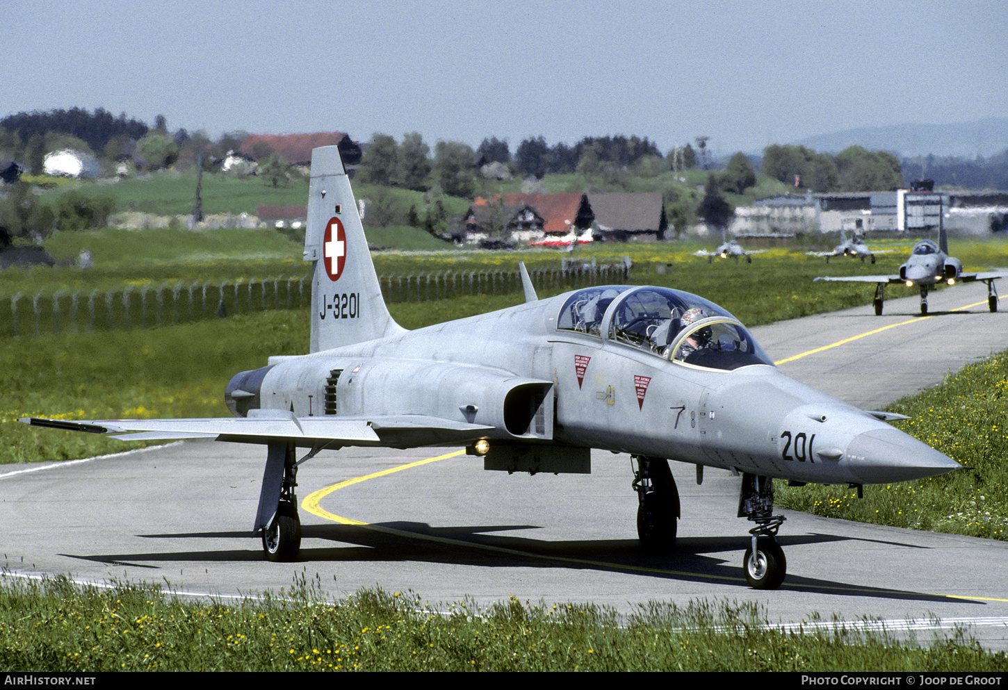 Aircraft Photo of J-3201 | Northrop F-5F Tiger II | Switzerland - Air Force | AirHistory.net #608297