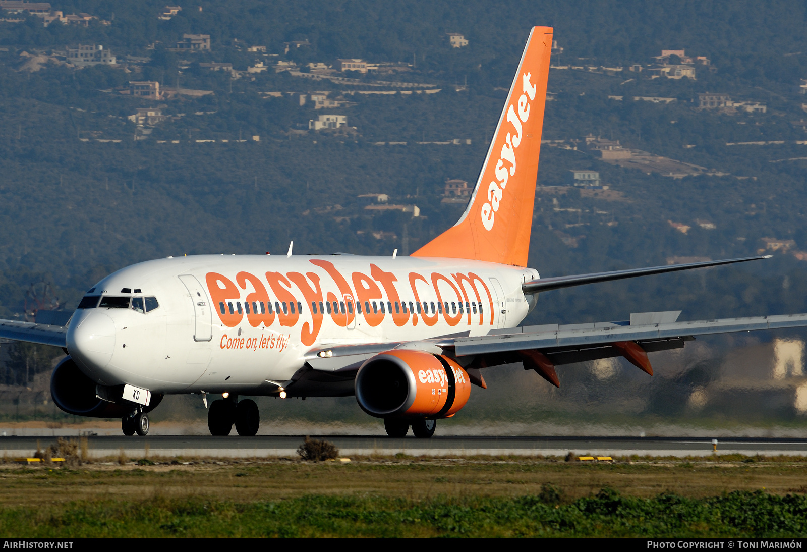Aircraft Photo of G-EZKD | Boeing 737-73V | EasyJet | AirHistory.net #608300