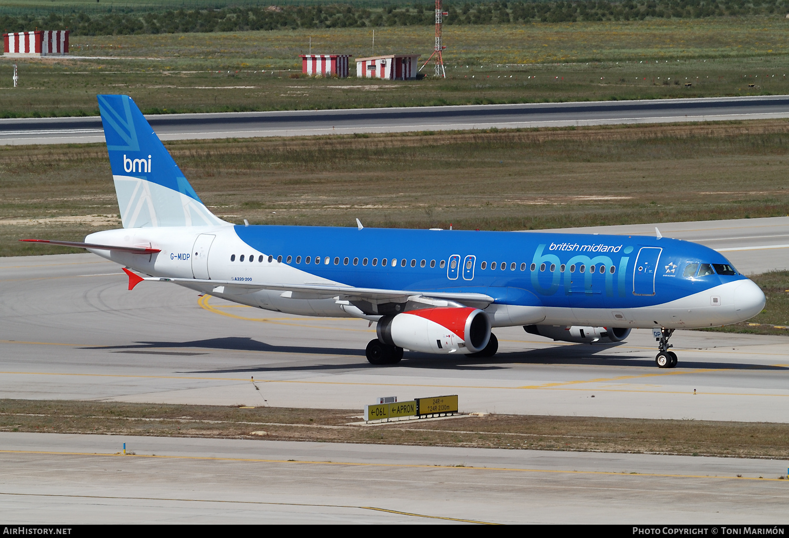 Aircraft Photo of G-MIDP | Airbus A320-232 | BMI - British Midland International | AirHistory.net #608301