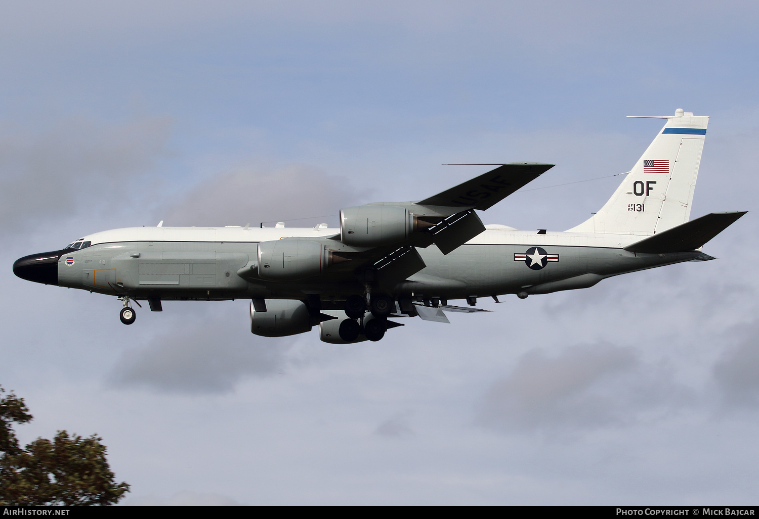 Aircraft Photo of 62-4131 / AF62-131 | Boeing RC-135W | USA - Air Force | AirHistory.net #608307