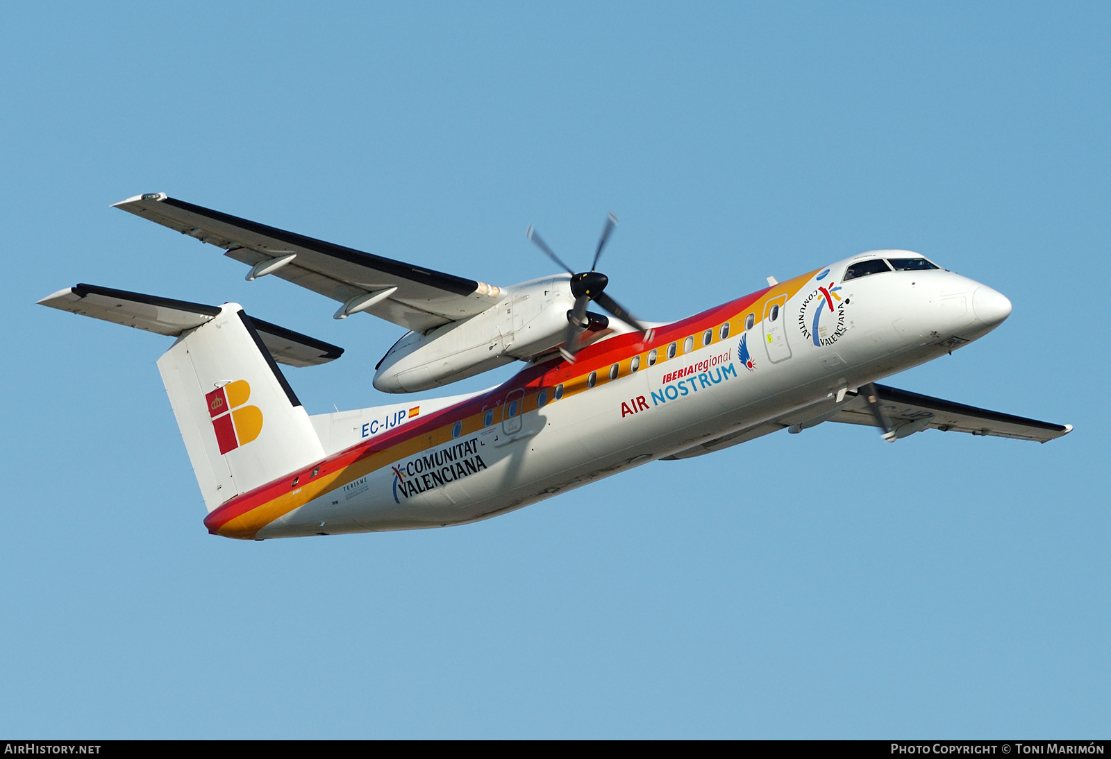 Aircraft Photo of EC-IJP | Bombardier DHC-8-315Q Dash 8 | Iberia Regional | AirHistory.net #608309