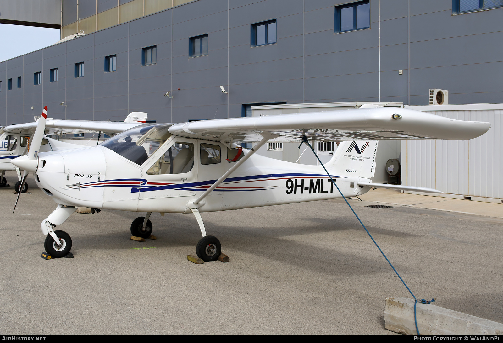 Aircraft Photo of 9H-MLT | Tecnam P-92JS Echo | Professional Aviation Training Academy | AirHistory.net #608315