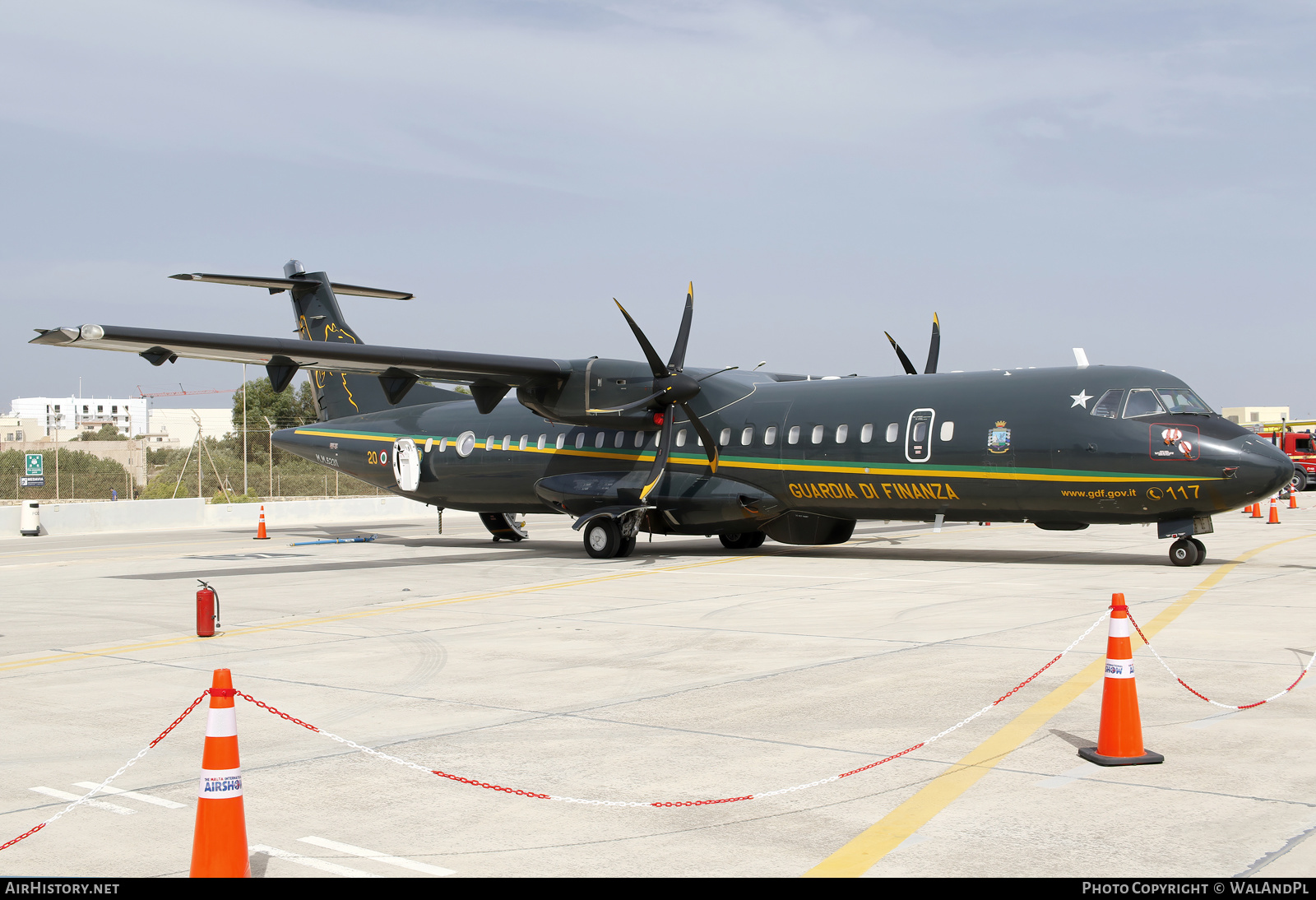 Aircraft Photo of MM62311 | ATR ATR-72-600MPA | Italy - Guardia di Finanza | AirHistory.net #608316