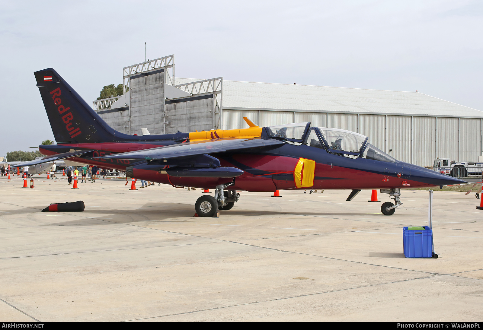 Aircraft Photo of OE-FRB | Dassault-Dornier Alpha Jet A | Red Bull | AirHistory.net #608321