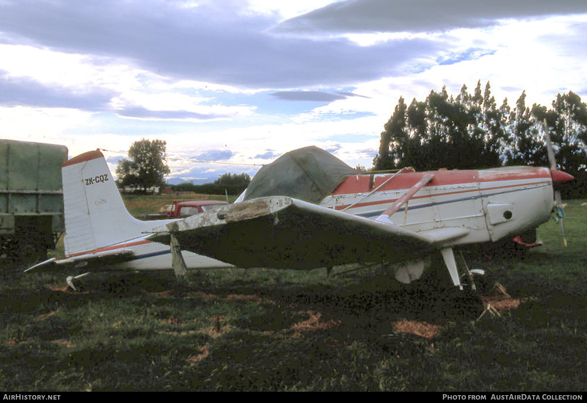 Aircraft Photo of ZK-CQZ | Cessna A188 AgWagon 300 | AirHistory.net #608351