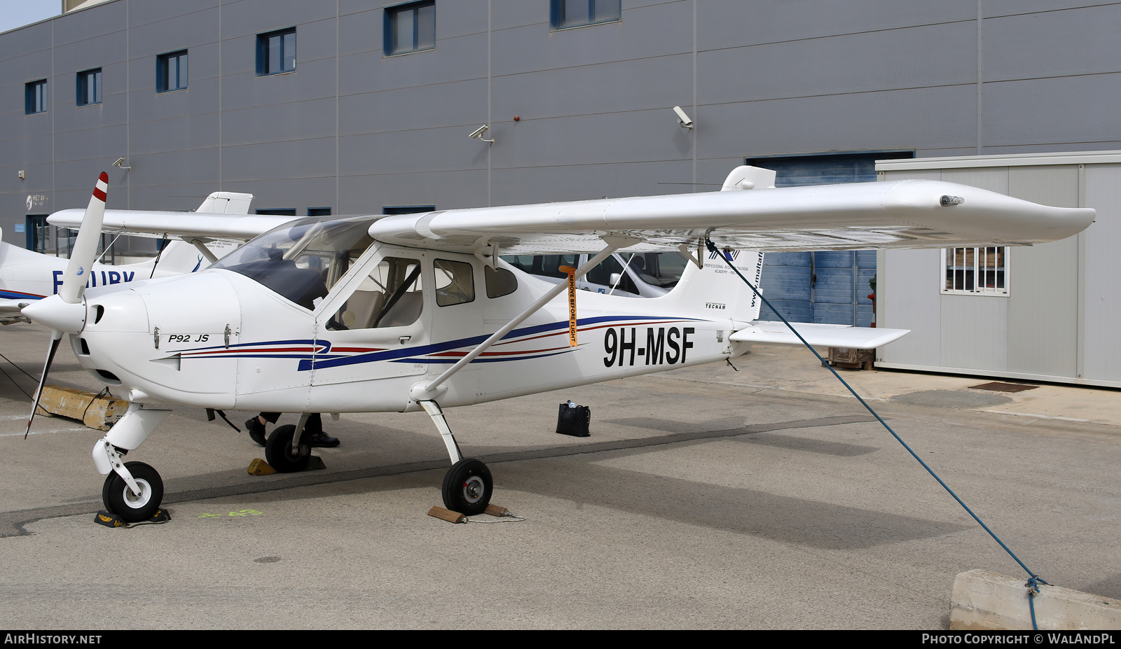 Aircraft Photo of 9H-MSF | Tecnam P-92JS Echo | Professional Aviation Training Academy | AirHistory.net #608354