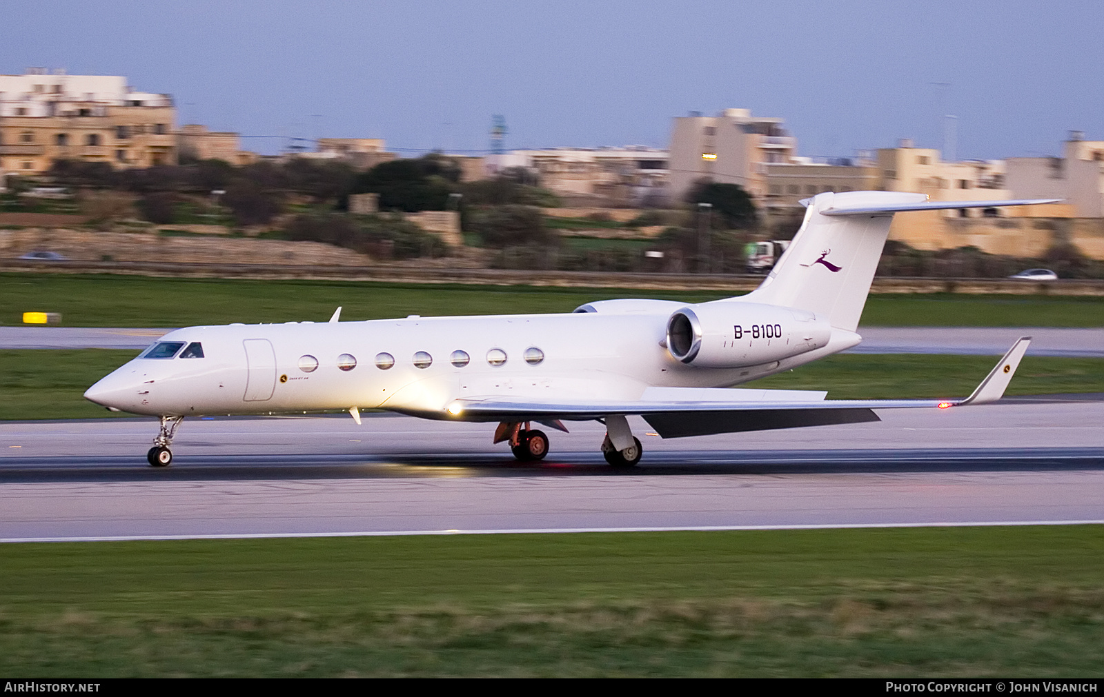 Aircraft Photo of B-8100 | Gulfstream Aerospace G-V-SP Gulfstream G550 | Deer Jet | AirHistory.net #608389