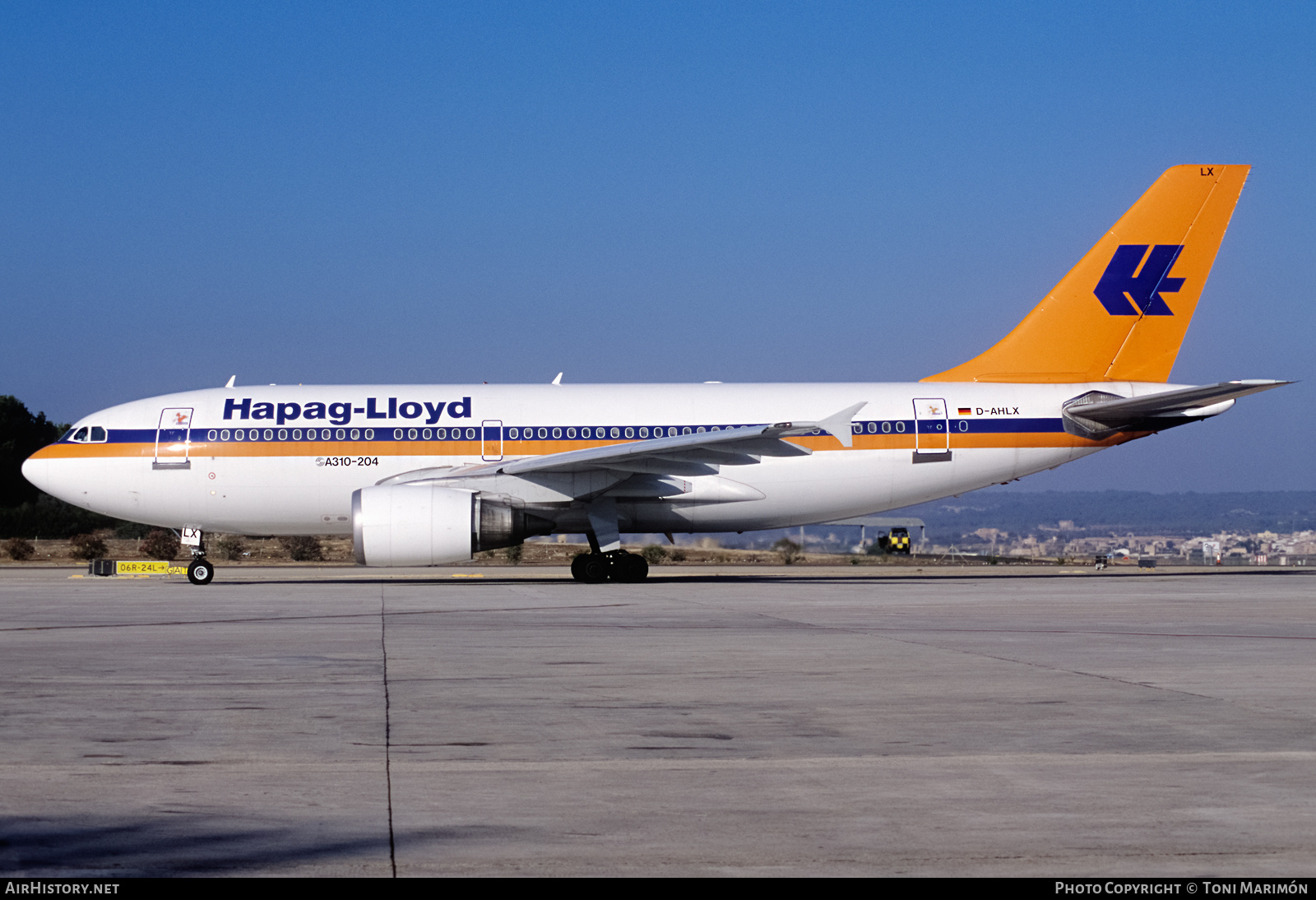 Aircraft Photo of D-AHLX | Airbus A310-204 | Hapag-Lloyd | AirHistory.net #608408