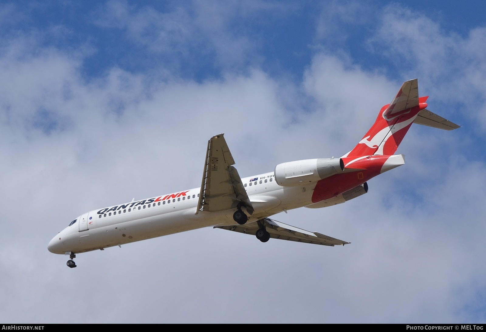 Aircraft Photo of VH-YQV | Boeing 717-2BL | QantasLink | AirHistory.net #608418