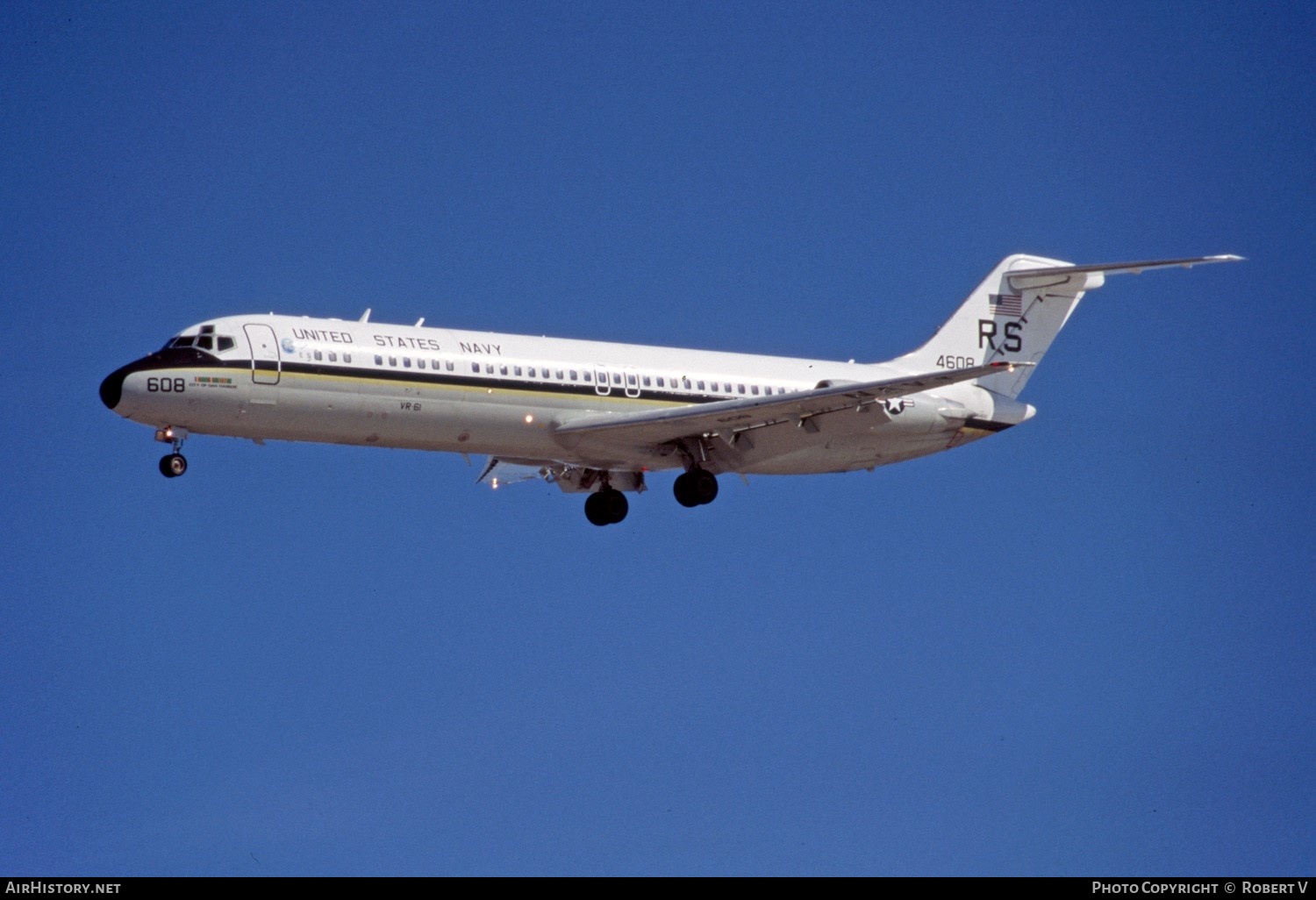 Aircraft Photo of 164608 | McDonnell Douglas DC-9-33F | USA - Navy | AirHistory.net #608426