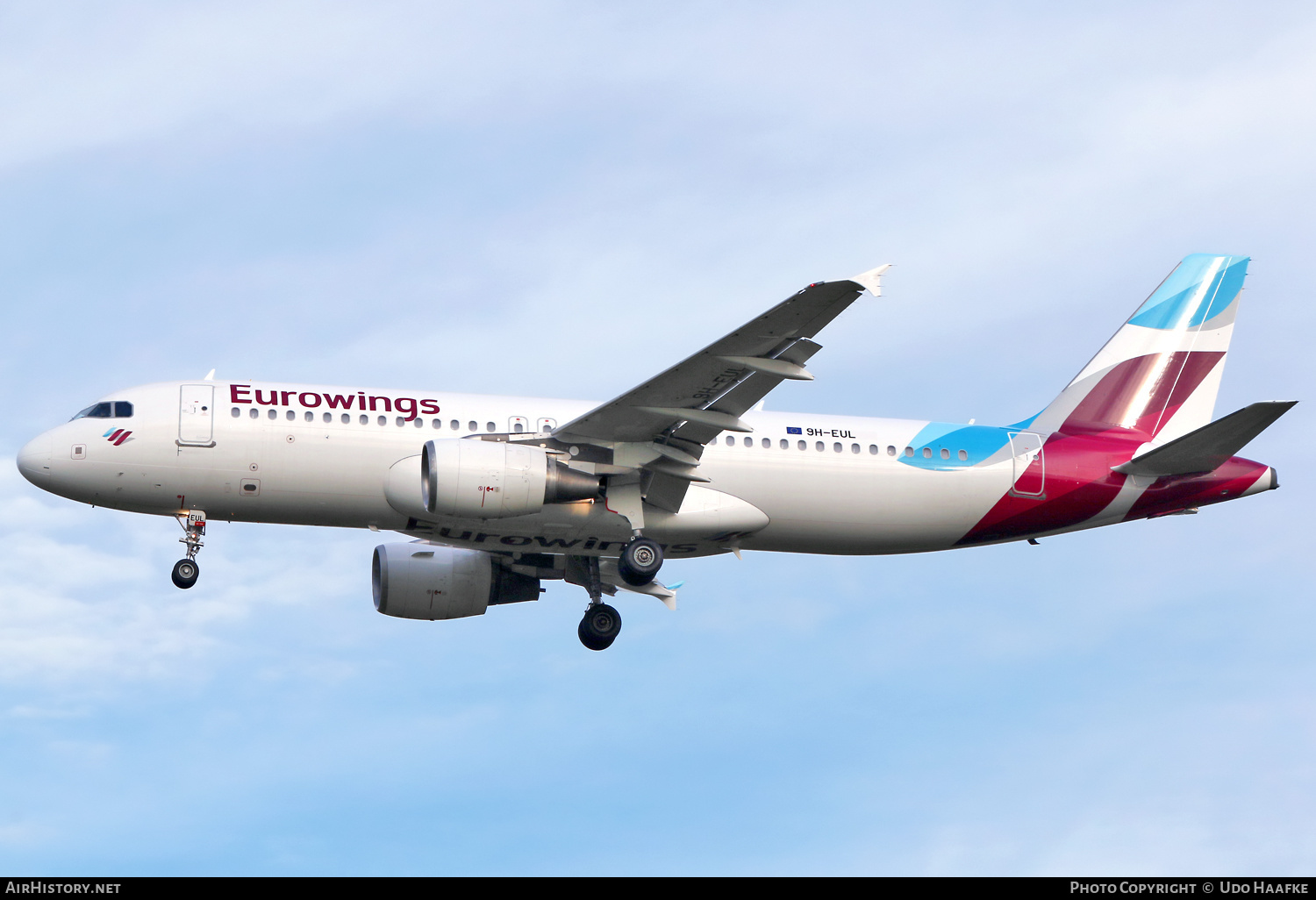 Aircraft Photo of 9H-EUL | Airbus A320-214 | Eurowings | AirHistory.net #608430