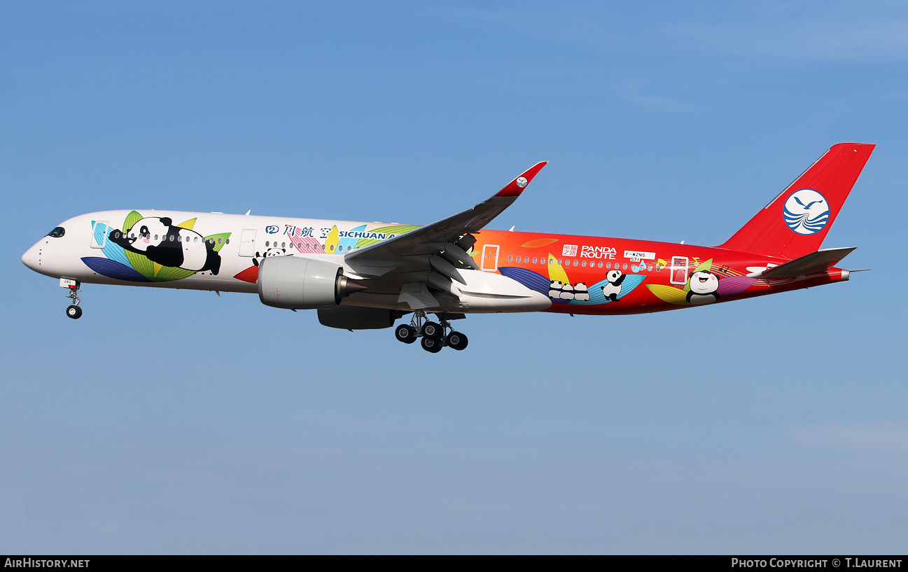 Aircraft Photo of F-WZNS | Airbus A350-941 | Sichuan Airlines | AirHistory.net #608439