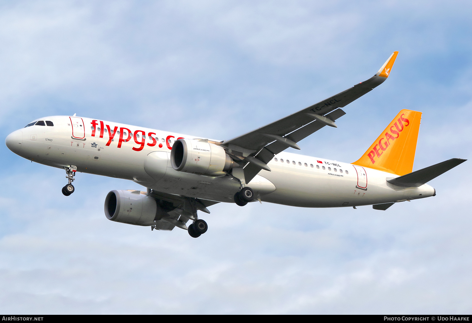 Aircraft Photo of TC-NCL | Airbus A320-251N | Pegasus Airlines | AirHistory.net #608447