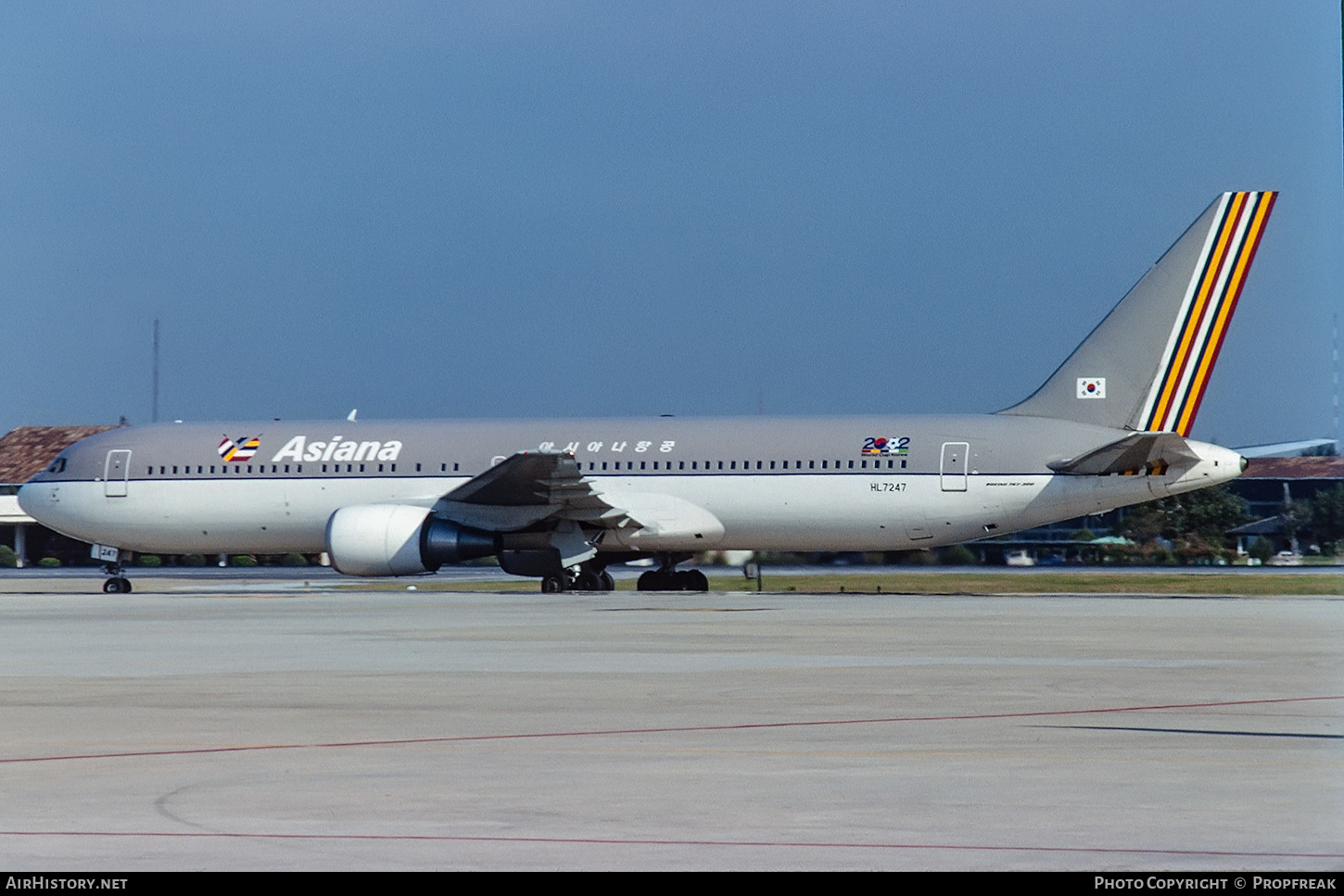 Aircraft Photo of HL7247 | Boeing 767-38E | Asiana Airlines | AirHistory.net #608450