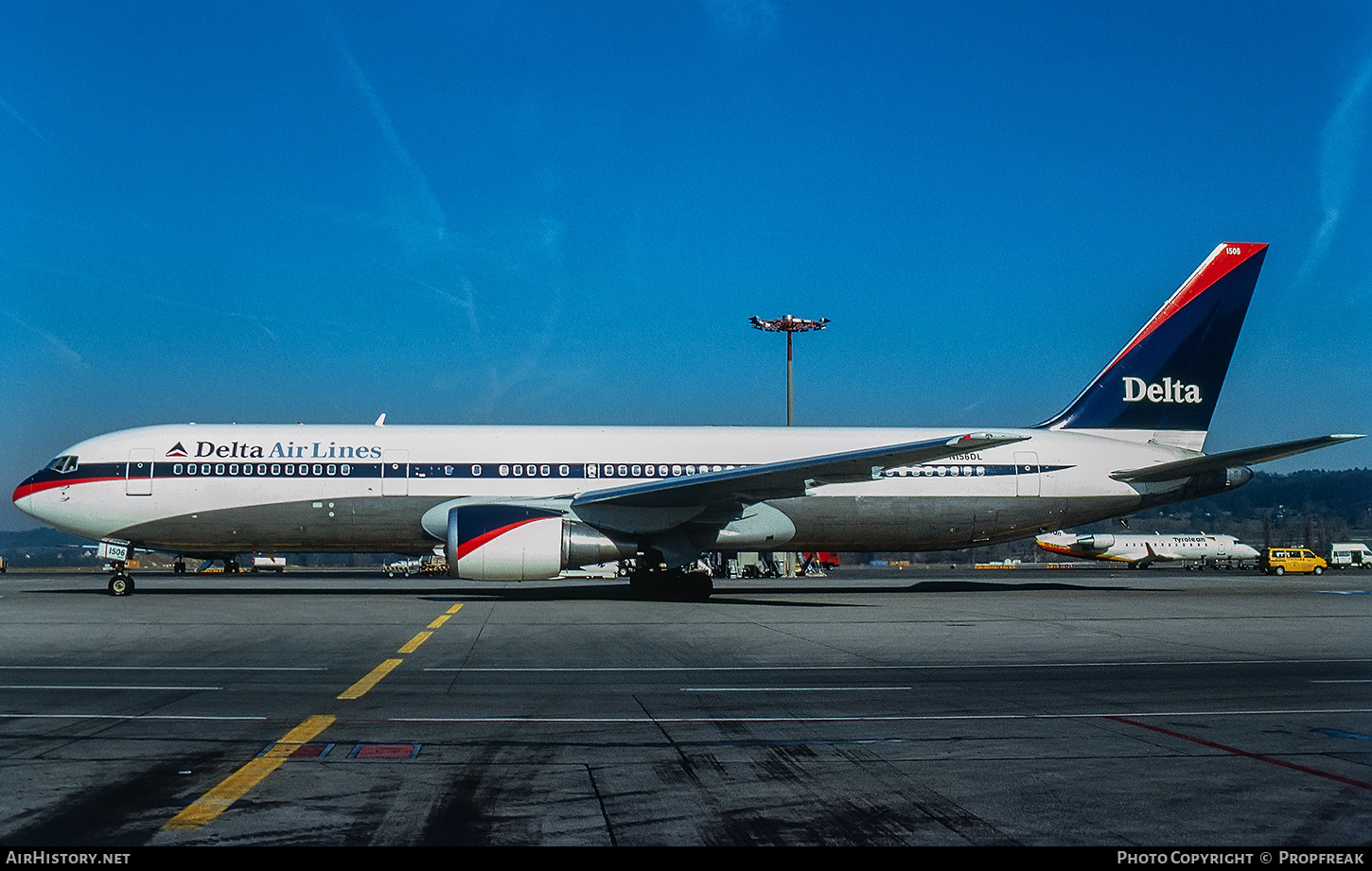 Aircraft Photo of N156DL | Boeing 767-3P6/ER | Delta Air Lines | AirHistory.net #608452