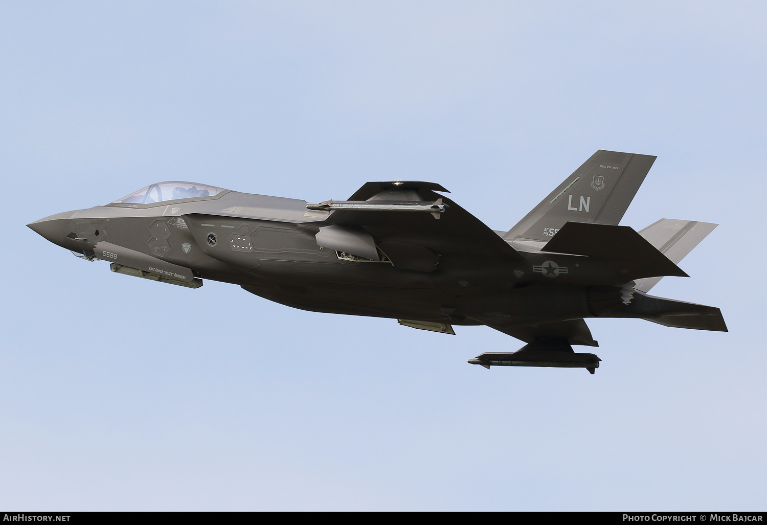 Aircraft Photo of 20-5588 / AF20-5588 | Lockheed Martin F-35A Lightning II | USA - Air Force | AirHistory.net #608453