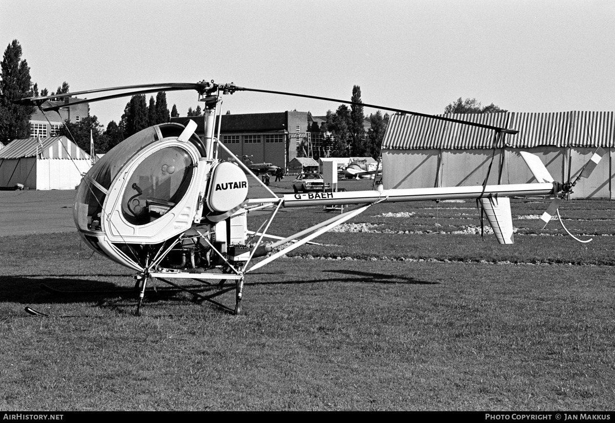 Aircraft Photo of G-BAEH | Hughes 269C 300C | Autair International | AirHistory.net #608454