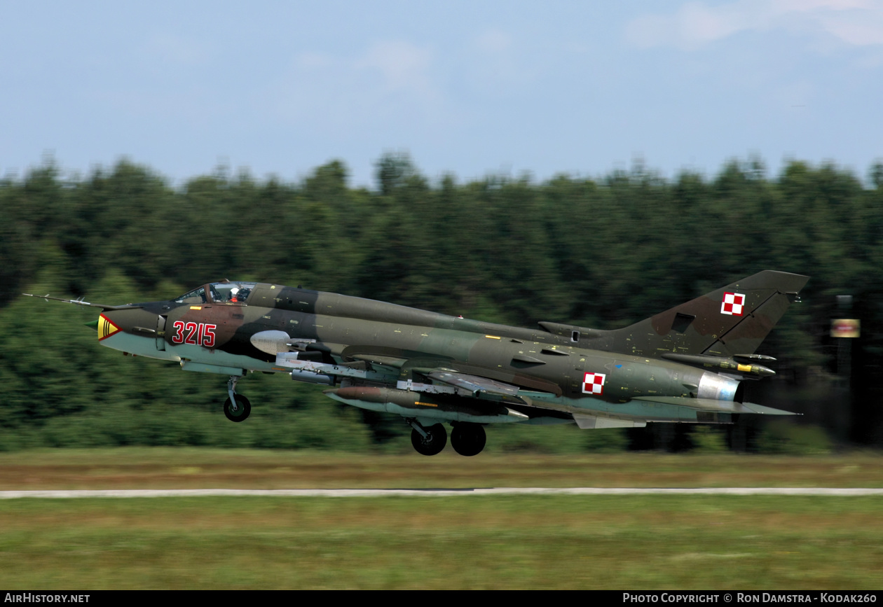 Aircraft Photo of 3215 | Sukhoi Su-22M4 | Poland - Air Force | AirHistory.net #608455